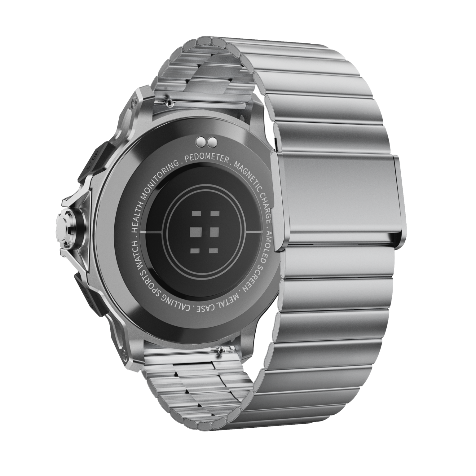 Kalobee SK43 Smart Watch | 3 Pairs of Straps | Rugged Style - Image 6